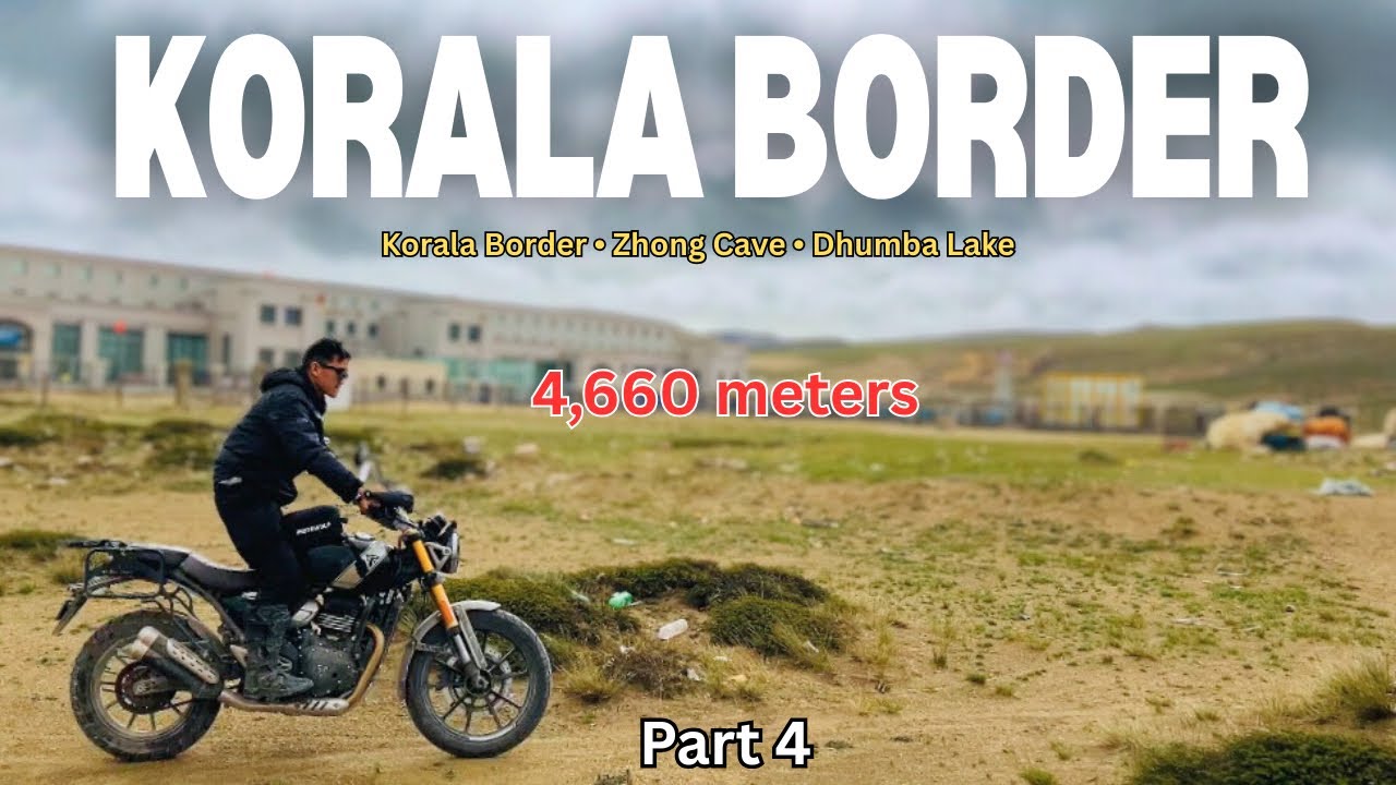 Ride to Korala Border, Zhong Cave & Dhumba Lake | Upper Mustang Motorcycle Adventure Nepal 2025