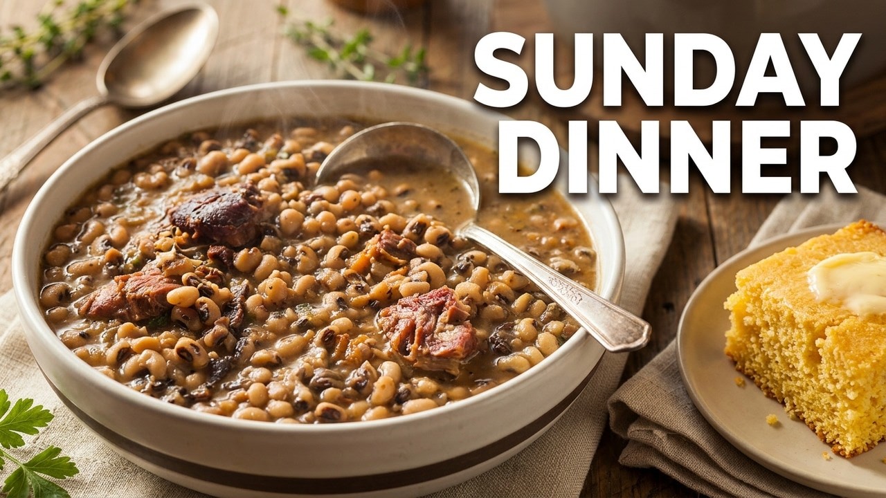 Black Eyed Peas Recipe That Tastes Like Sunday Dinner
