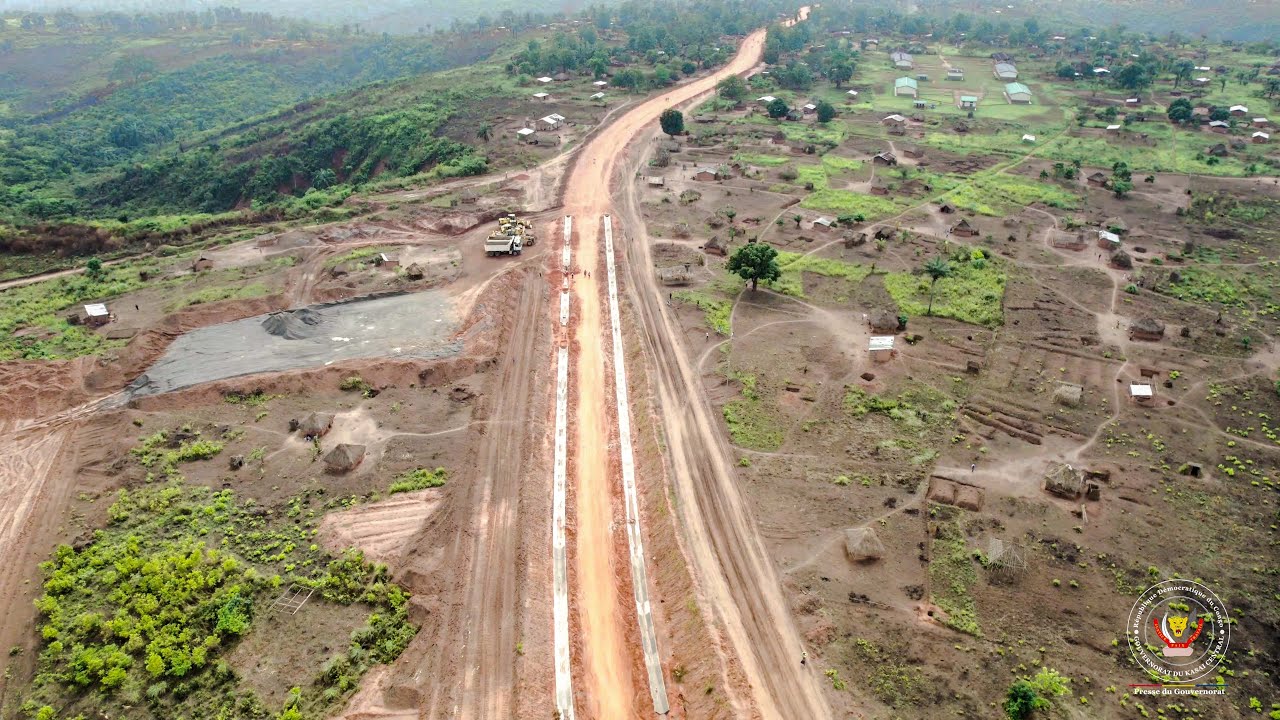 TRAVAUX DE LA RN1 KANANGA-KAMUESHA : L'AMBASSADEUR DE L'UNION EUROPEENNE TRES DETERMINE