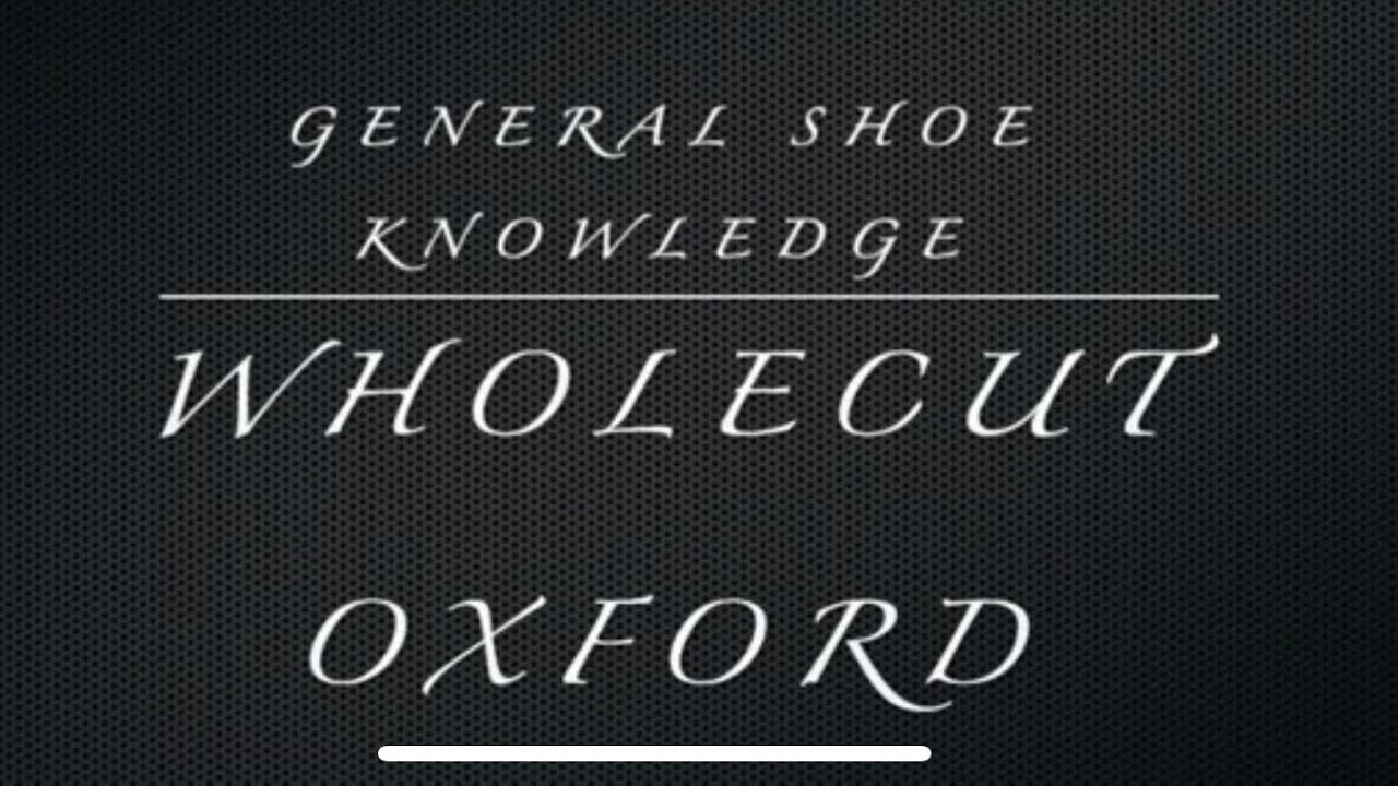 GSK: Wholecut Oxford