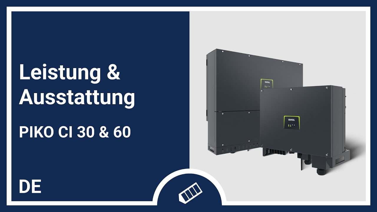 #PIKO CI 30/60 | Leistung & Ausstattung | KOSTAL