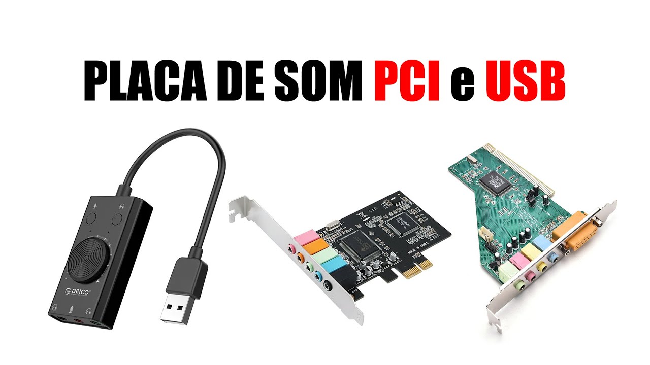 Placa de som do PC pifou e coloquei uma USB