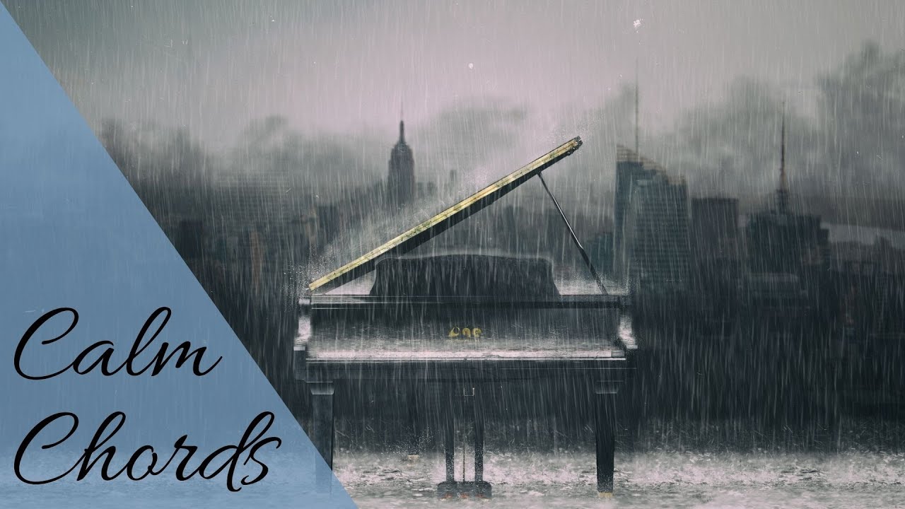 Melancholic Music in a Minor Key for a Rainy Night, Poignant Emotional Piano Music for Stress Relief