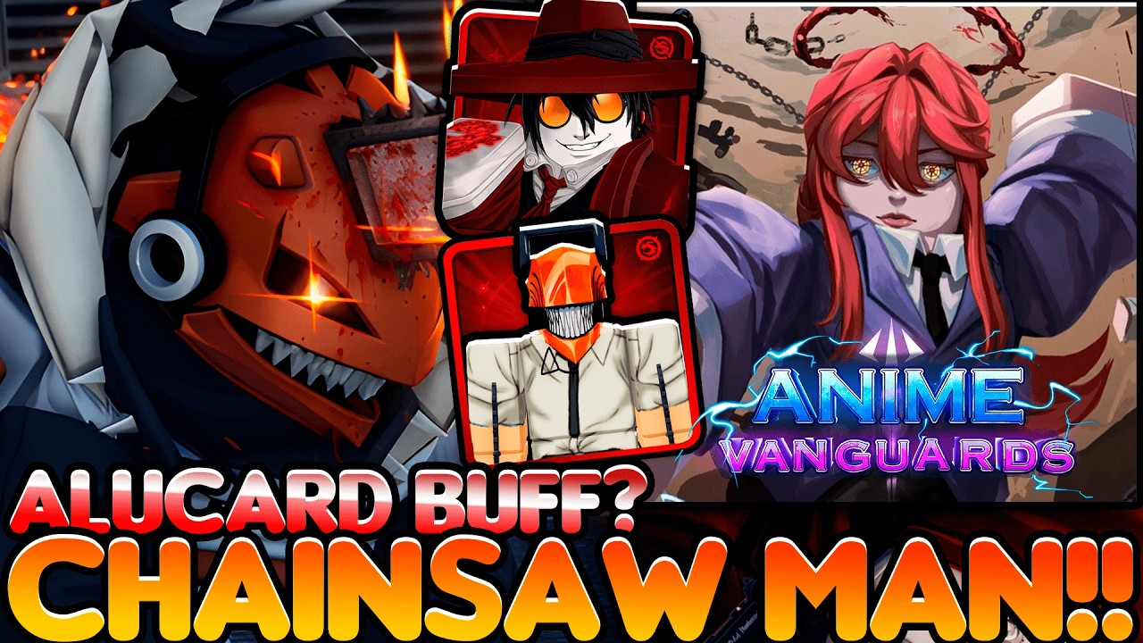 TUDO QUE VOCE PRECISA SABER SOBRE A PROXIMA UPDATE DE CHAINSAW MAN DO ANIME VANGUARDS!!
