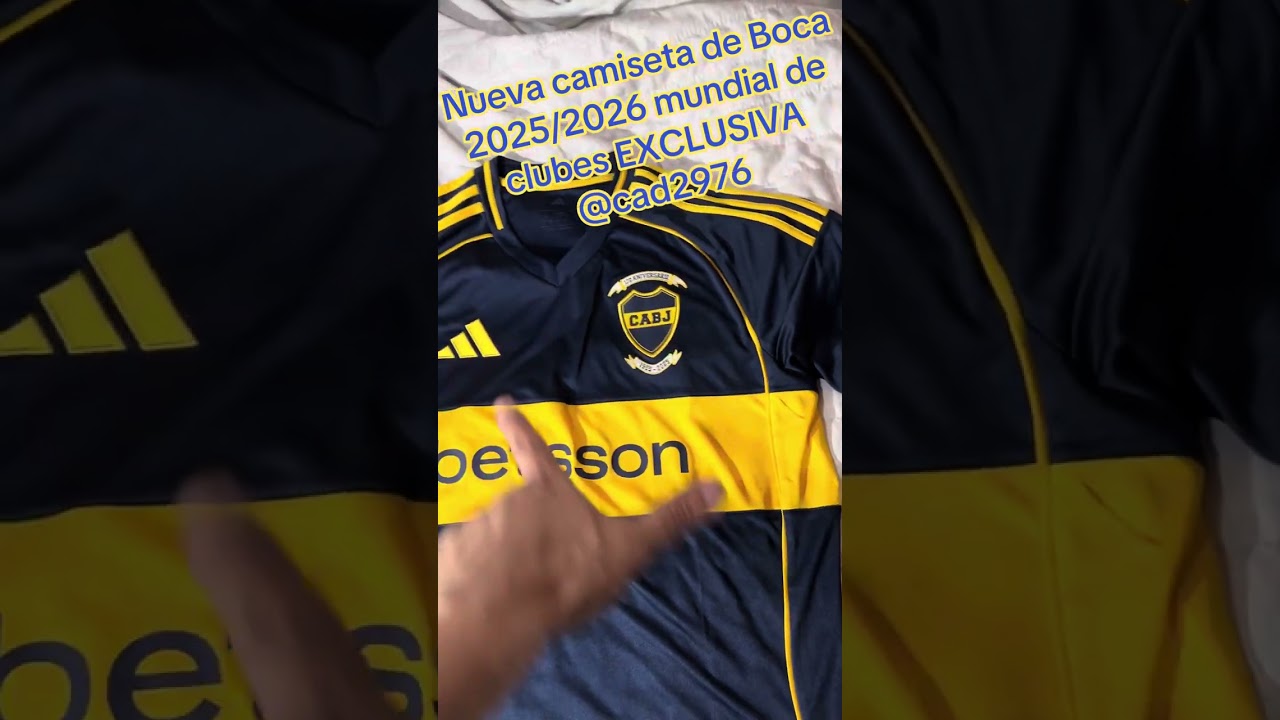 Nueva camiseta de Boca 2025/2026 y mundial de clubes en EXCLUSIVA!!