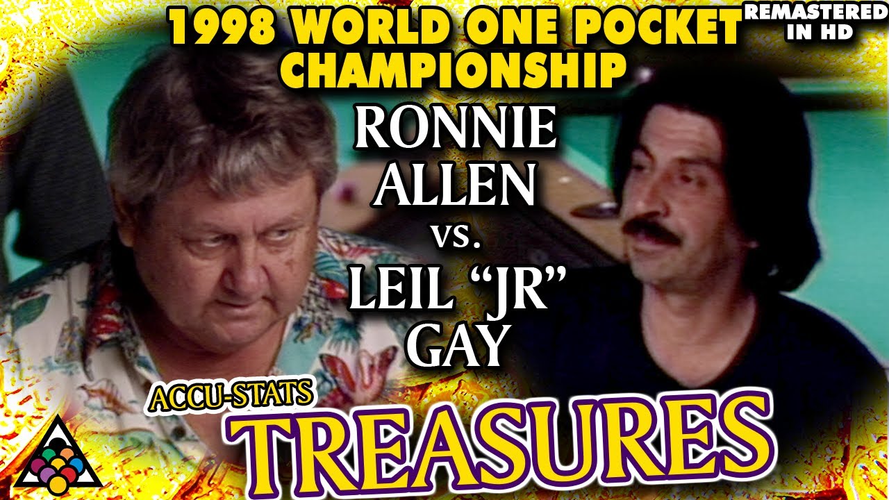 One Pocket: Ronnie ALLEN vs Leil GAY - 1998 World One Pocket CHAMPIONSHIP