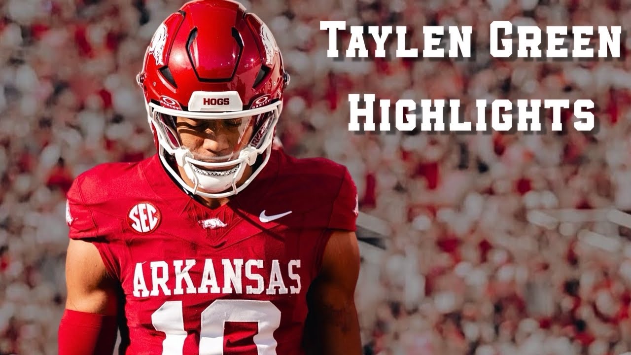 Taylen Green 2024 Full Season Highlights || Arkansas QB || MAJOR 2025 Potential