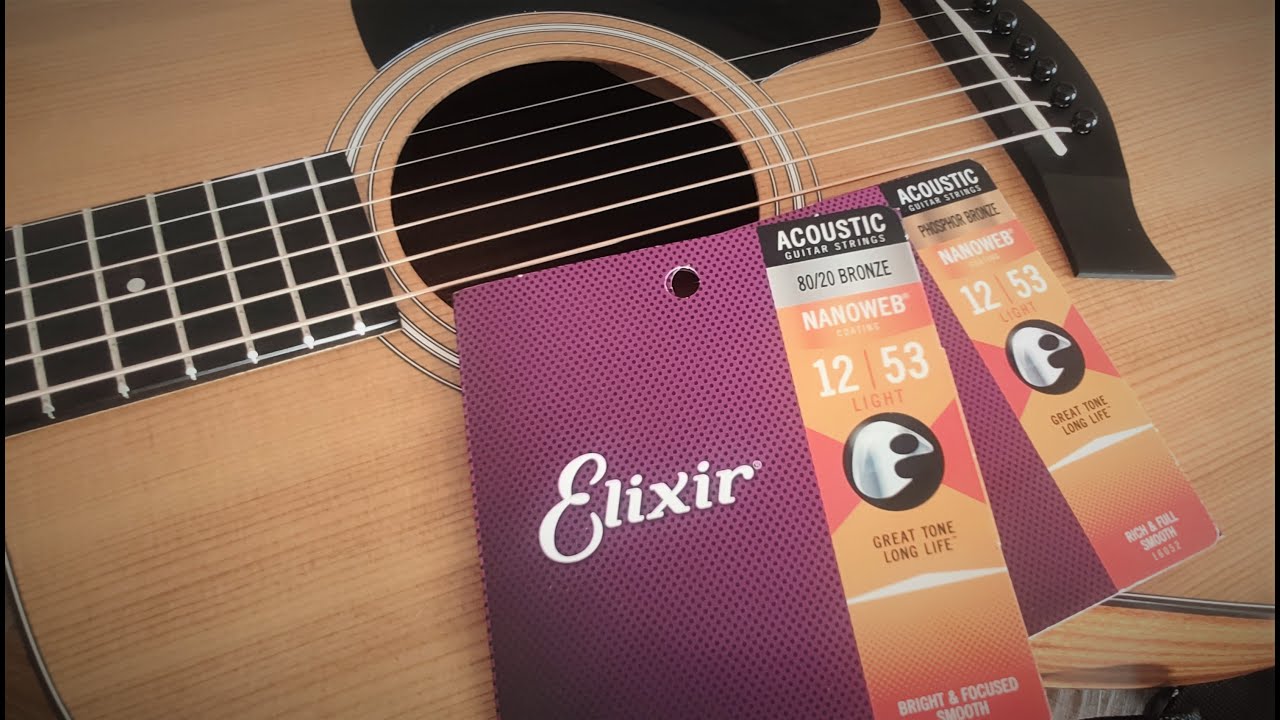 Test Cordes Guitare Bronze VS Phosphore Bronze