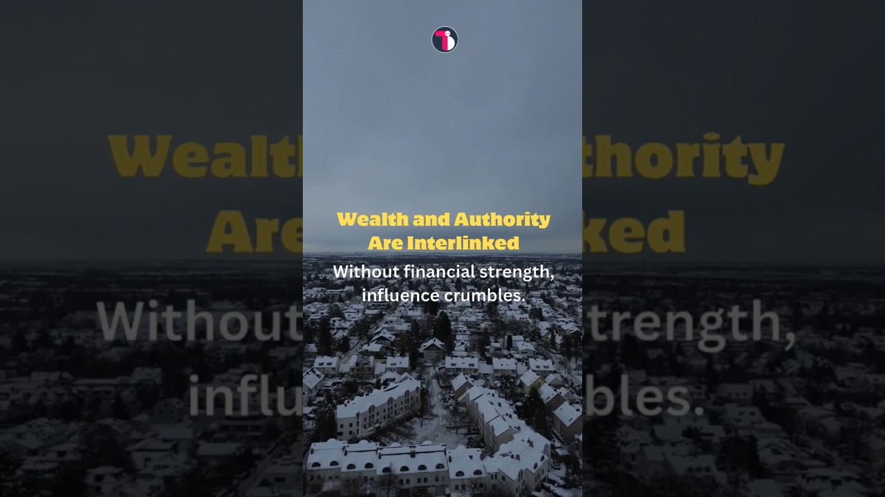 Wealth and Authority Are interlinked #authority #wealthbuilding