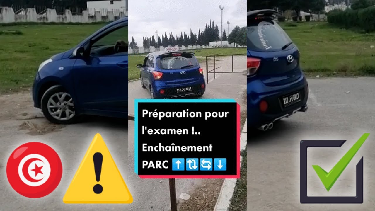 Enchaînement PARC | LES MANOEUVRES : Préparation pour l'examen !.. ⬆️🔃🔄⬇️