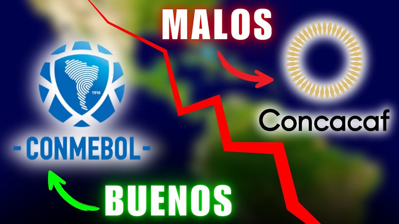 ¿Por qué CONMEBOL y CONCACAF siguen divididas? 🤔