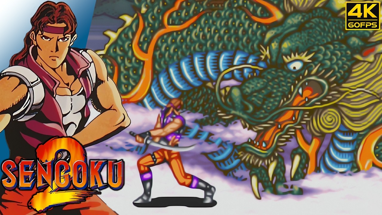 Sengoku 2 (Arcade / 1993) 4K 60FPS