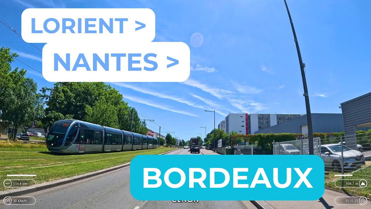 FLIXBUS 761 | LORIENT - NANTES - BORDEAUX | SETRA S516