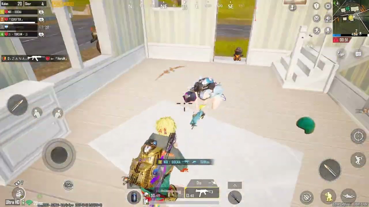 Pubg Mobil GamePlay NİX l DOCKA :)