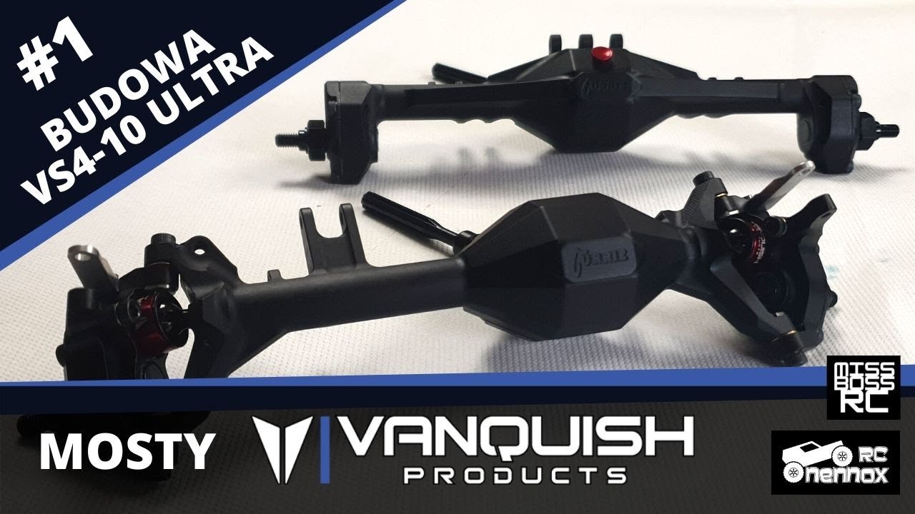 MOSTY VANQUISH | Budowa VS4-10 ULTRA #1 | RC Nennox