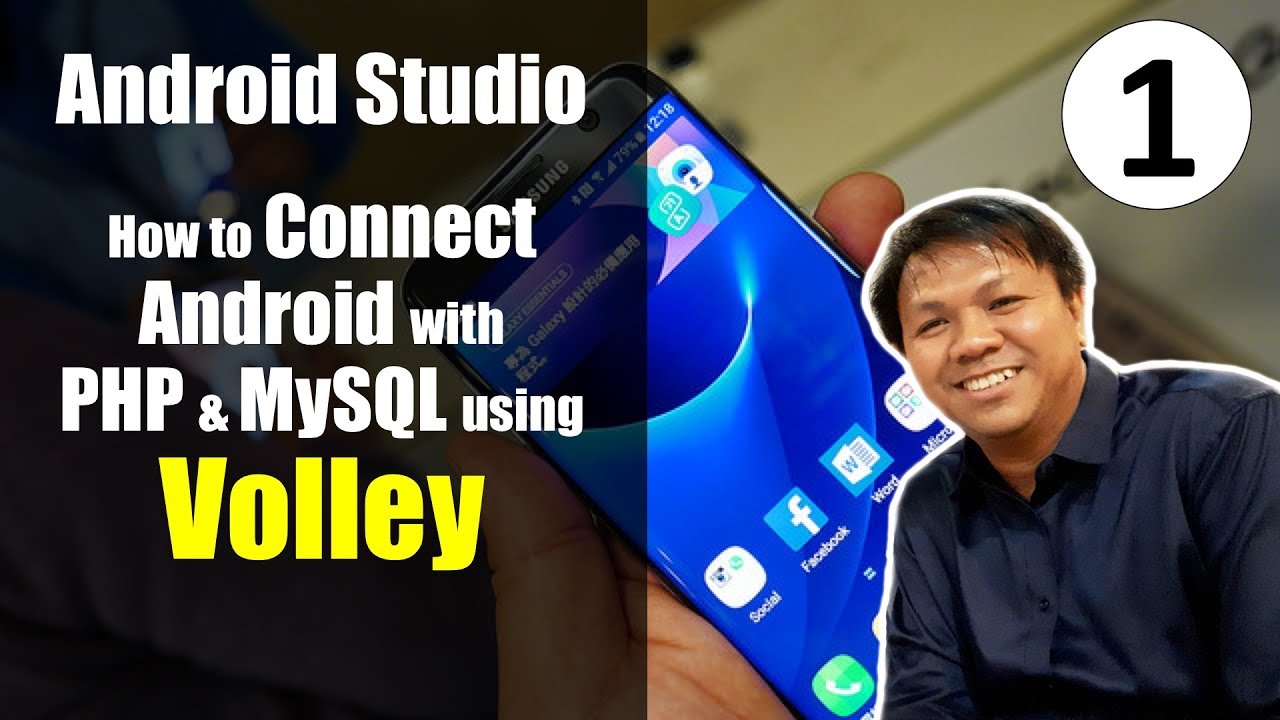 How to Connect Android with PHP and MySQL? Volley Tutorial (Part 1)