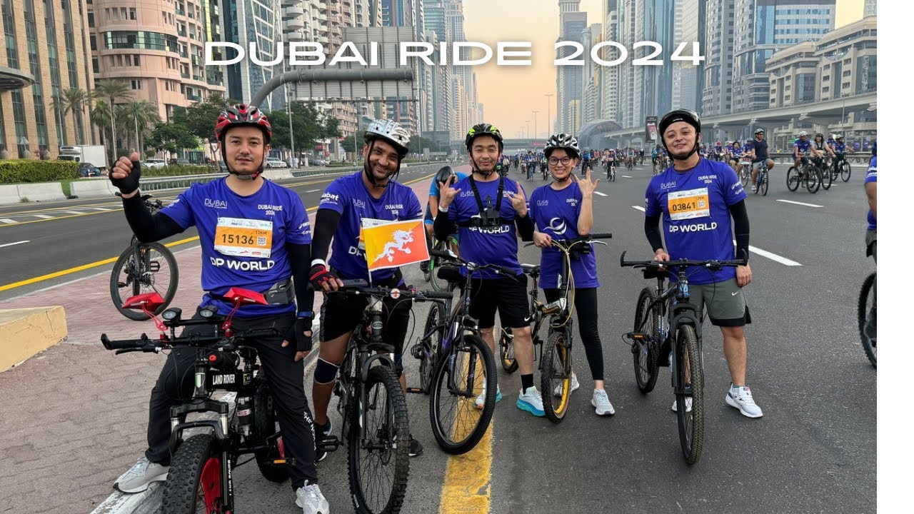 Dubai Ride 2024: The Ultimate Cycling Event Through Iconic Landmarks #dubairide #vlogs #dubai