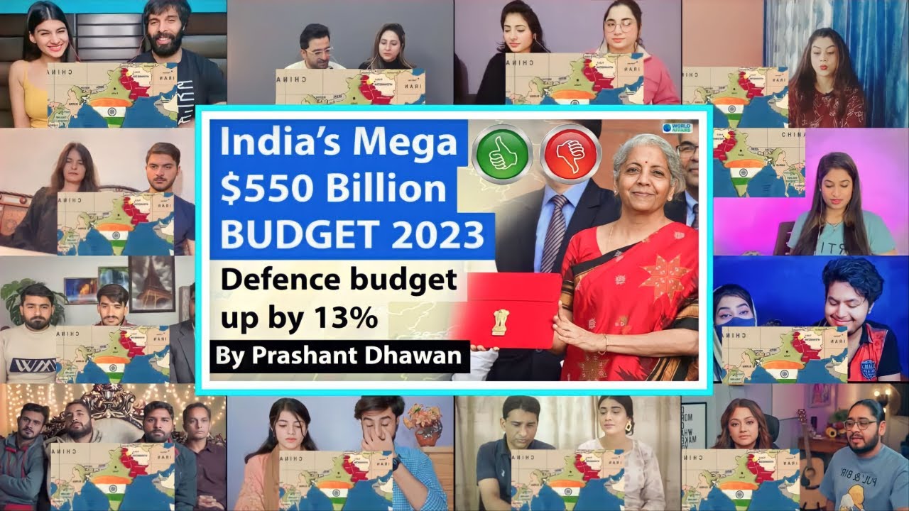 India's Budget 2023 Video Mashup 🙄| Defence Budget | ISRO Budget | Income Tax 2023 | RC Mashup 🔥