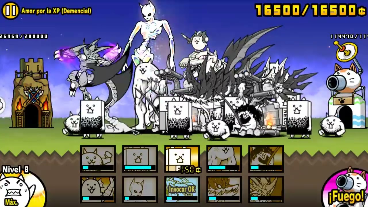 jugando the battle cats