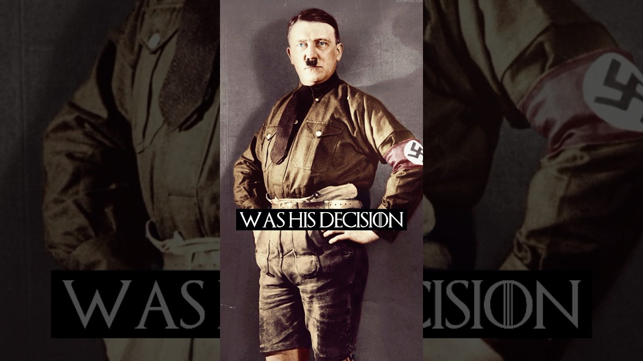 What Was H***er&rsquo;s Biggest Regret At The End Of War