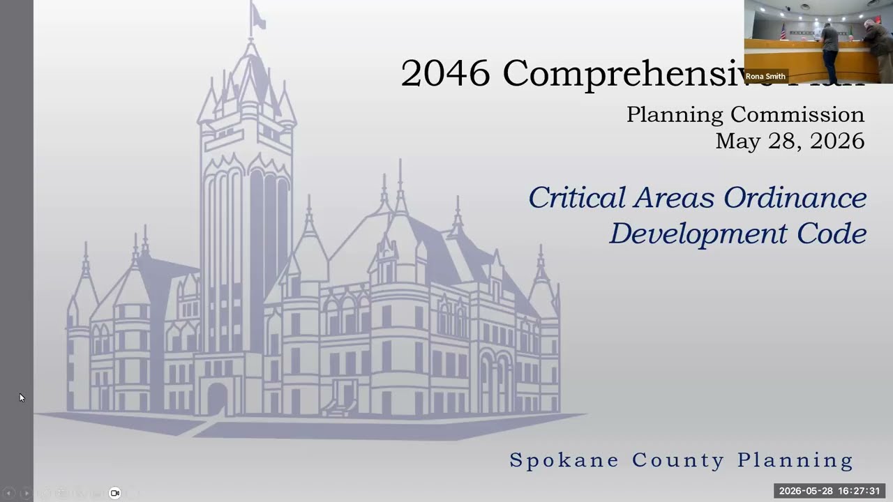 2026-05-28 Spokane County Planning Commission Meeting