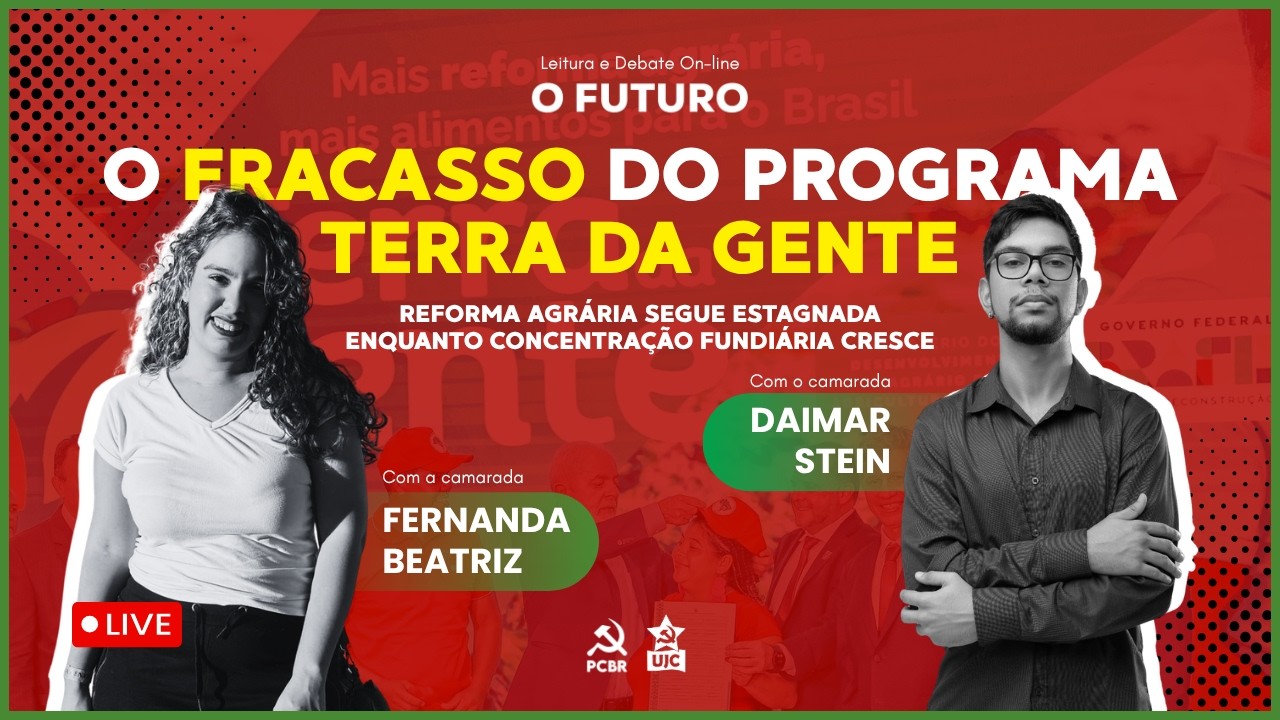 🔴 LIVE | O fracasso do programa Terra da Gente