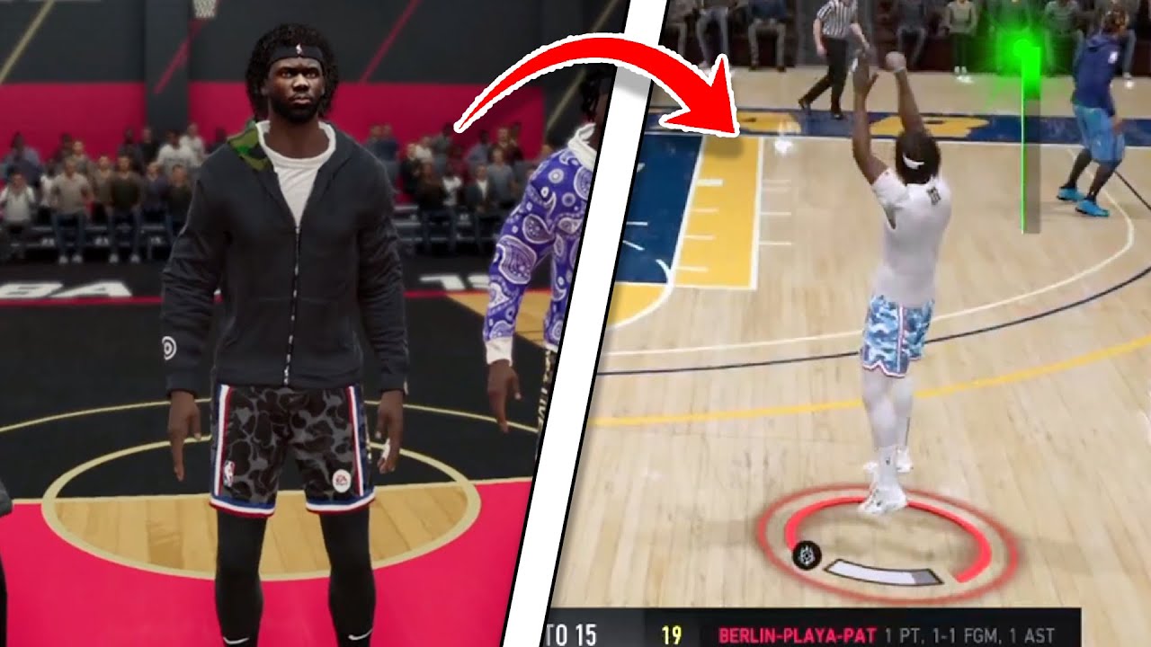BROUGHT MY PS4 BUILD TO PS5 on NBA LIVE 19 and BROKE THE GAME!!