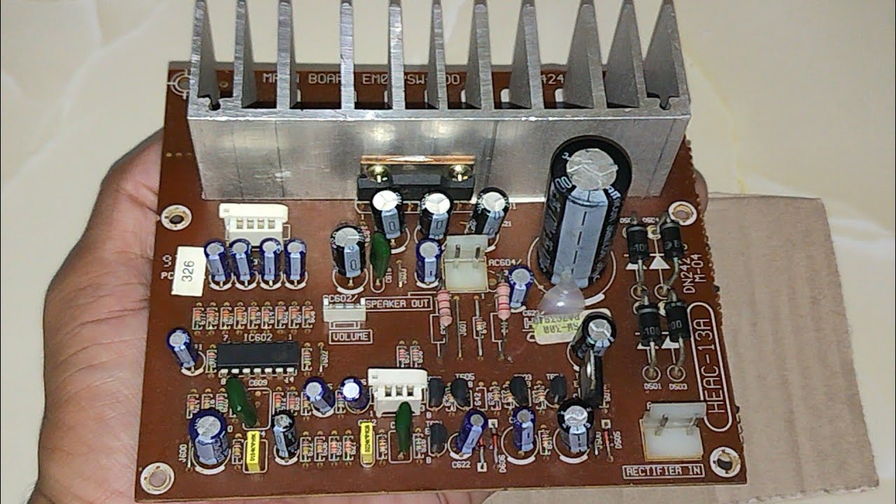 PCB MainBoard PSW-300 POLYTRON Bazoke