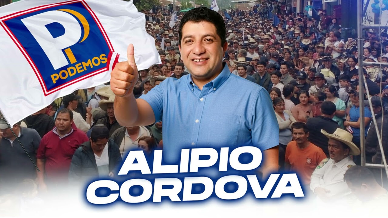 Alipio Córdova - Con fe y esperanza el pueblo te respalda