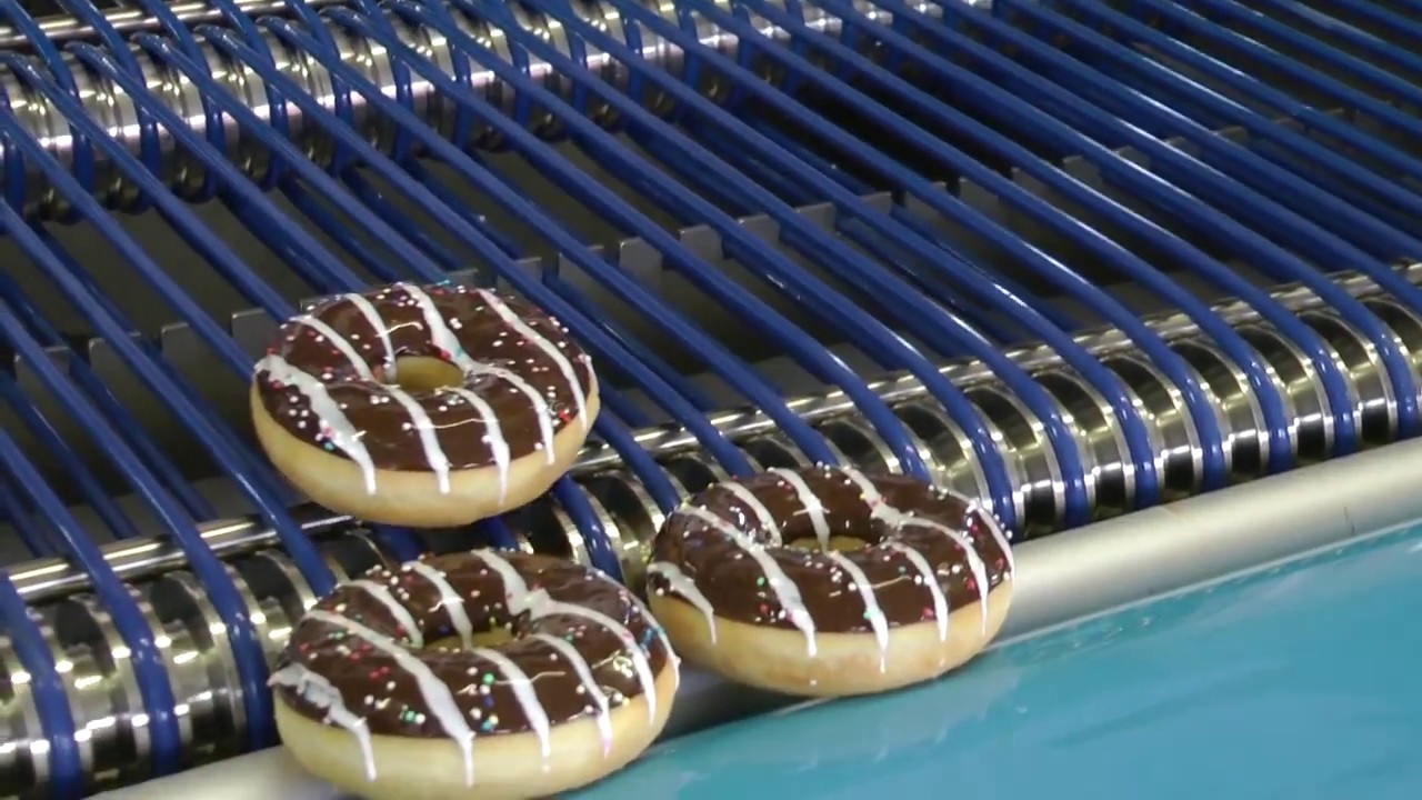 Frisch Spritzmatic - Fonditor Donut Glasierlanlage / Fonditor Donut glazing line