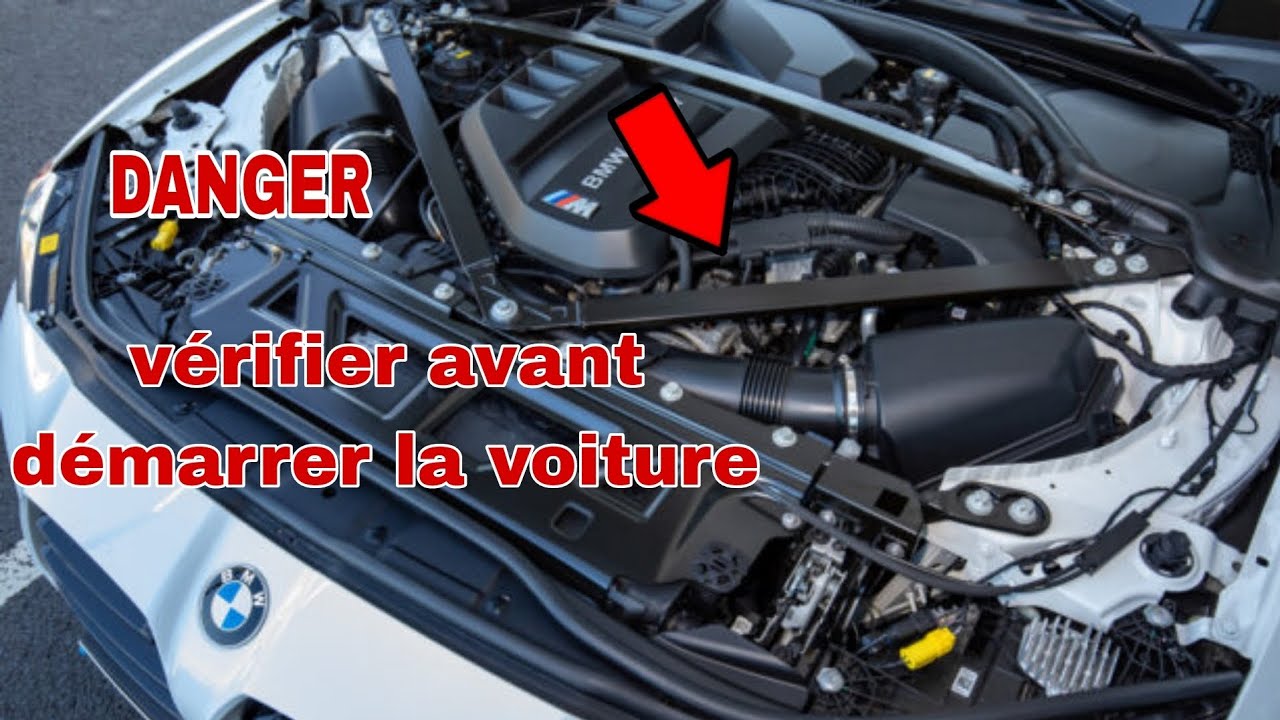 c'est très dangereux pour démarrer une voiture sans vérifier ..