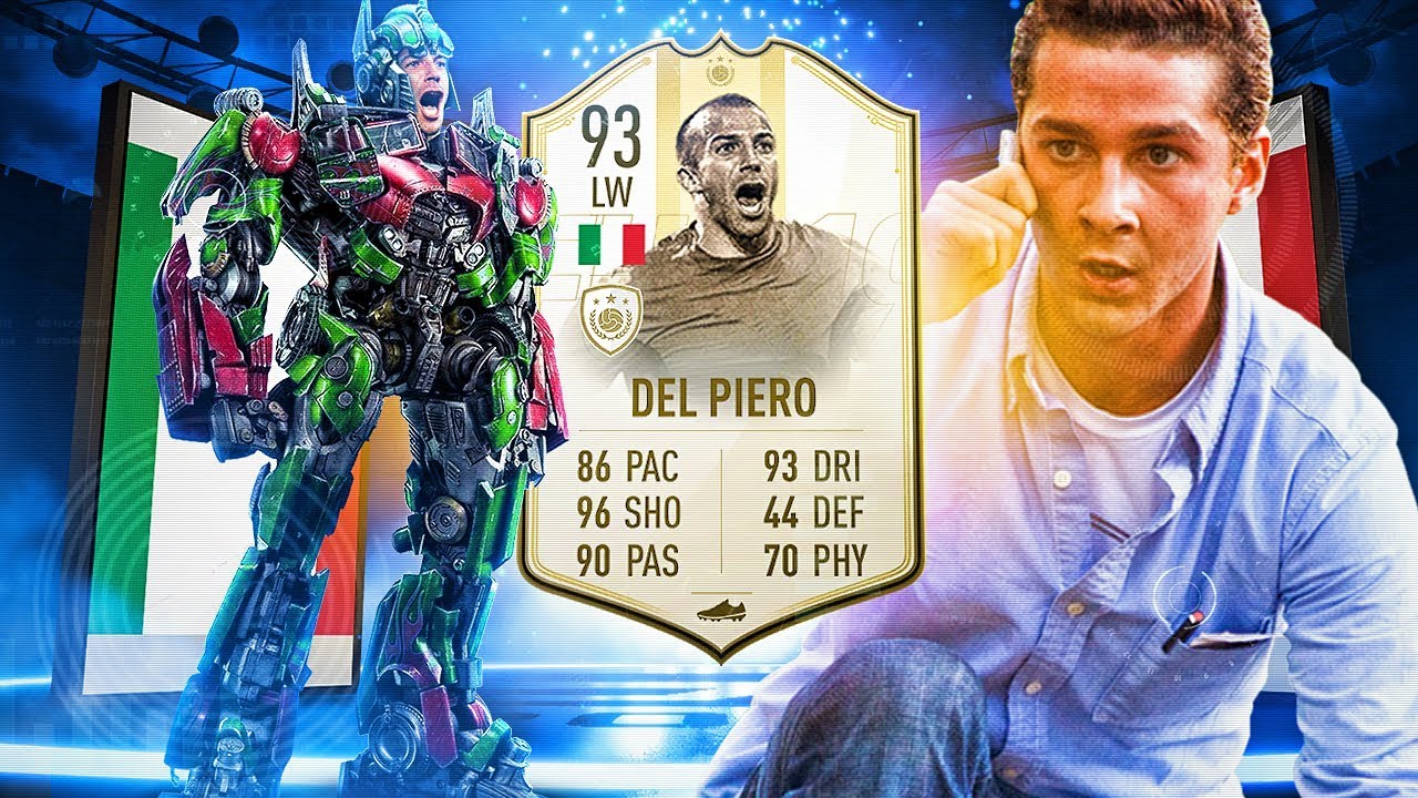 OMG OPTIMUS PRIME DEL PIERO! 93 PRIME ICON MOMENTS DEL PIERO! FIFA 19 Ultimate Team