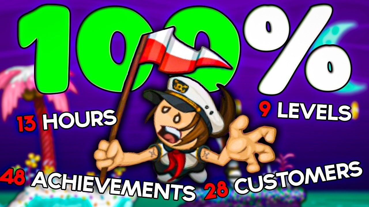 I 100%'d  Papa Louie 3: When Sundaes Attack... It was EXTREME