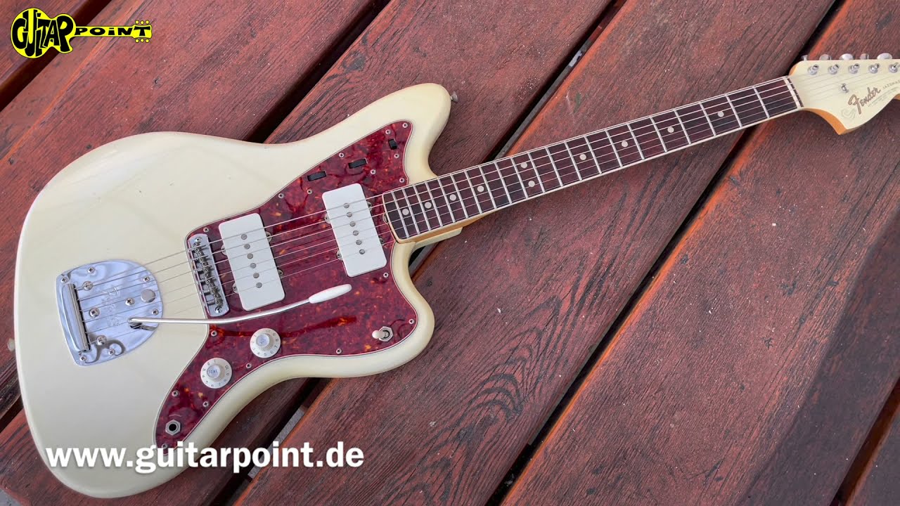 1965 Fender Jazzmaster - Olympic White | GuitarPoint