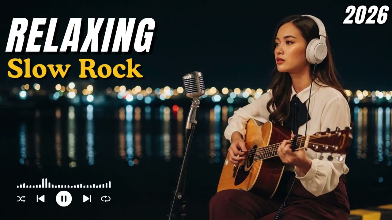 Slow Rock for Sleep 😴 Relaxing Rock Music to Calm Your Mind