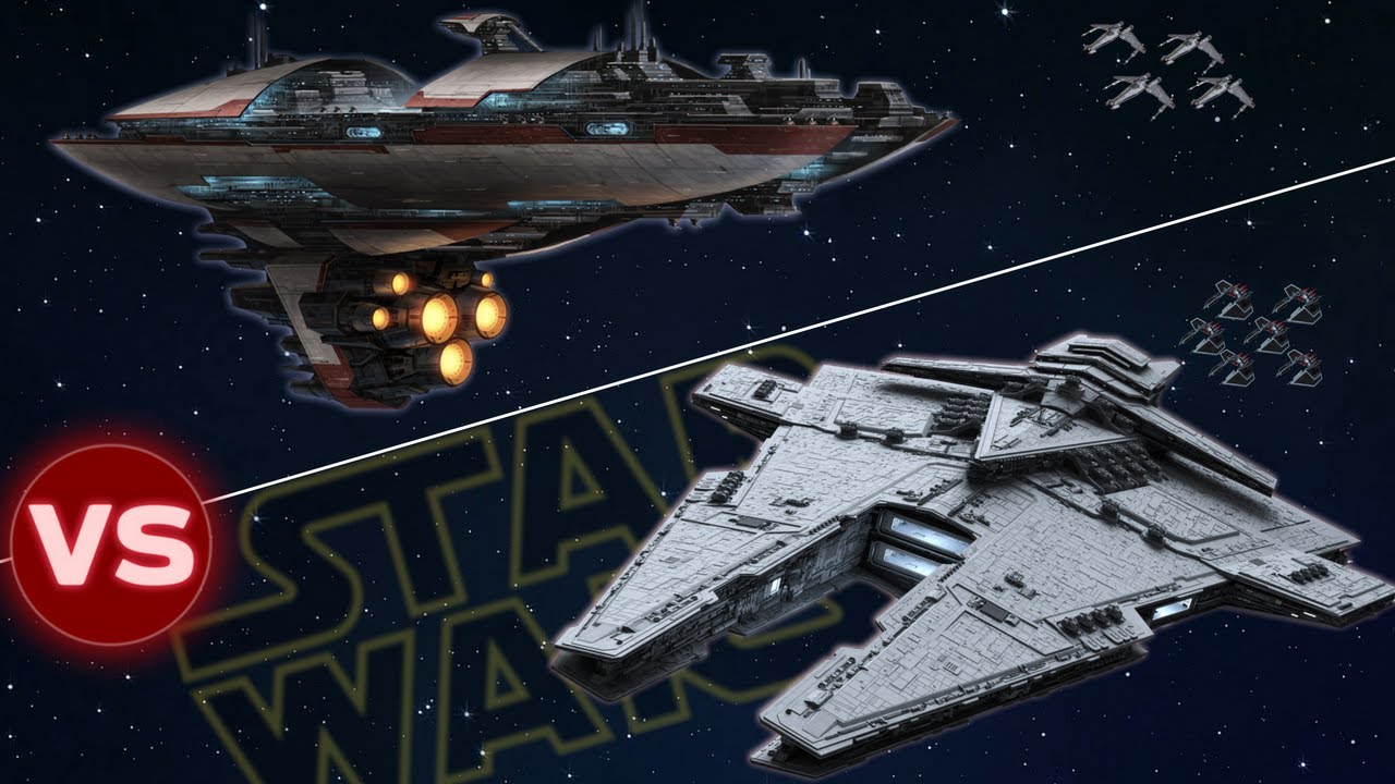 Harrower Class Dreadnought vs Valor Class Cruiser | Star Wars: Who Would Win