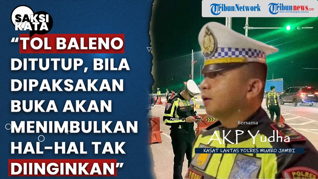 Tol Baleno Ditutup setelah Macet di Jalintim Jambi-Palembang, Pemudik Diberi Jalur Alternatif