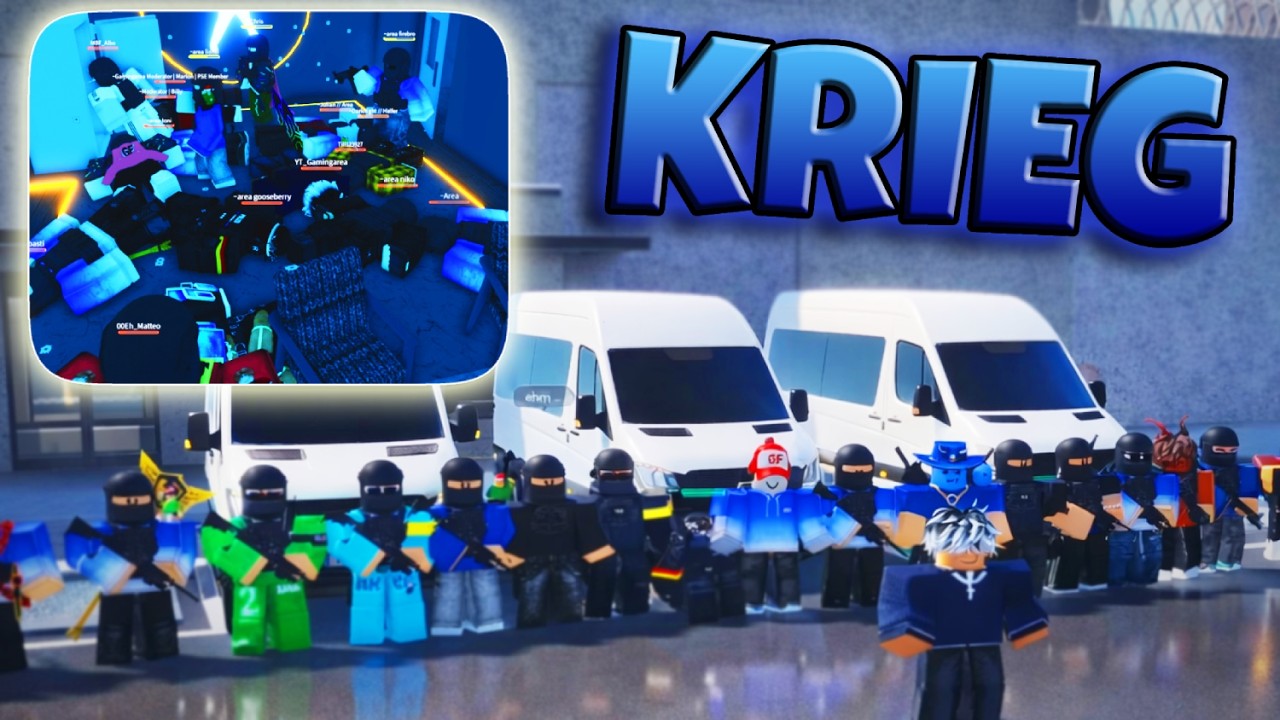 COMMUNITY DUELL in NOTRUF HAMBURG ESKALIERT | WIR VS FREAKZ und FANS | ROBLOX Deutsch