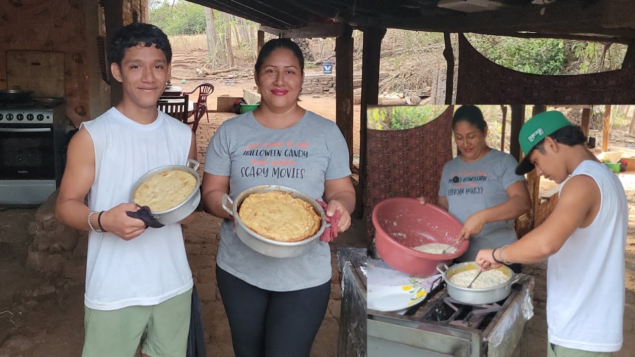 PREPARANDO BUDÍN AL ORNO Y A BAÑO MARIA 