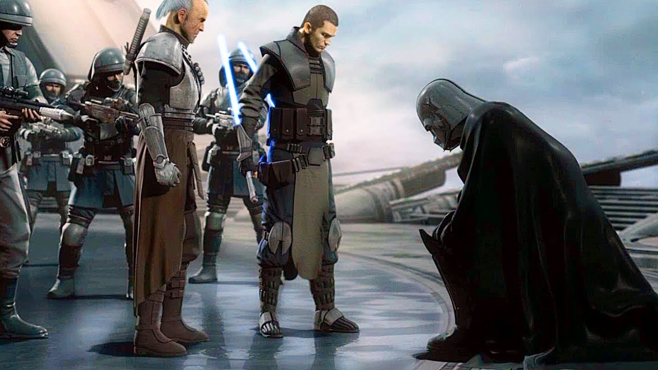 Darth Vader Final Boss Fight Scene - Star Wars The Force Unleashed 2