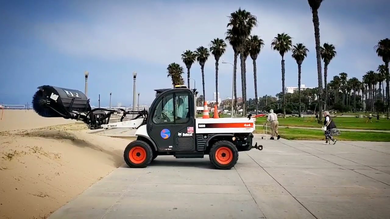 Santa Monica Beach Sweeper