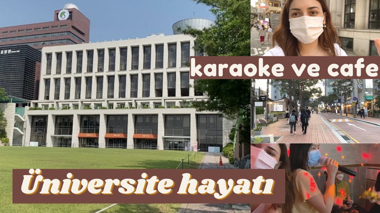 Kore’de Üniversite Hayatı! Kafeler ve Kore Karaokesi | Kore’de Günlük Yaşam (Kore Vlog)