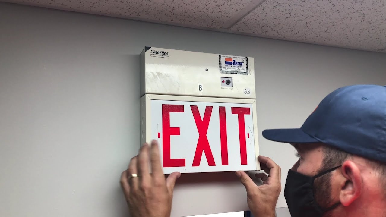 Exit and Emergency Light Inspection
