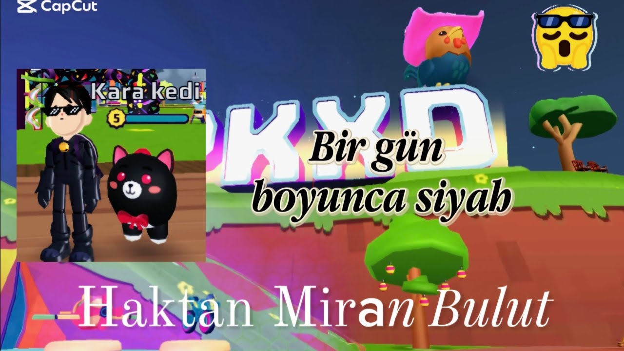 PK XD BİR GÜN BOYUNCA SİYAH 🖤☺️