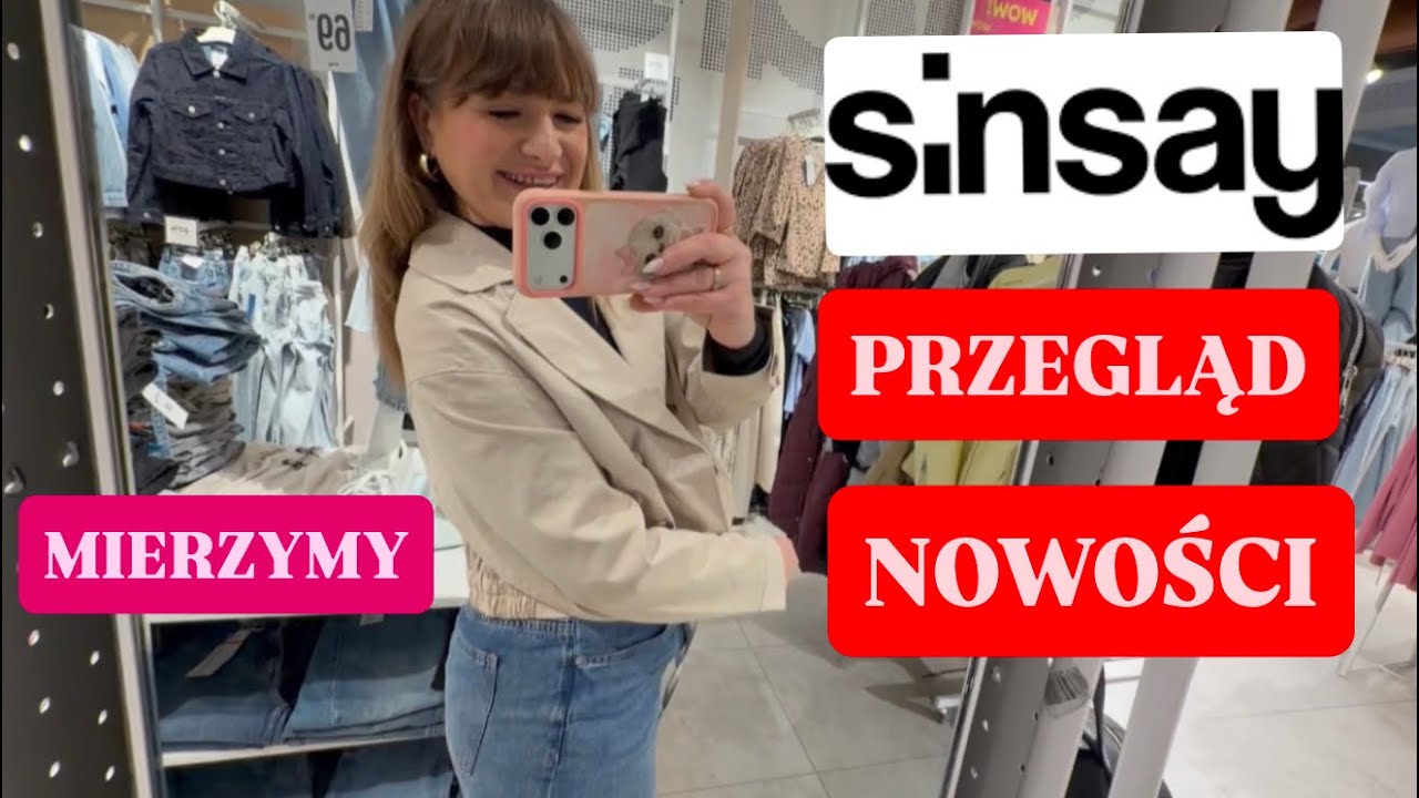 SINSAY💥bomba kurteczka💥śliczne spodnie💥rewelacja sweterek💥dużo nowości💥mierzymy kurtki💥