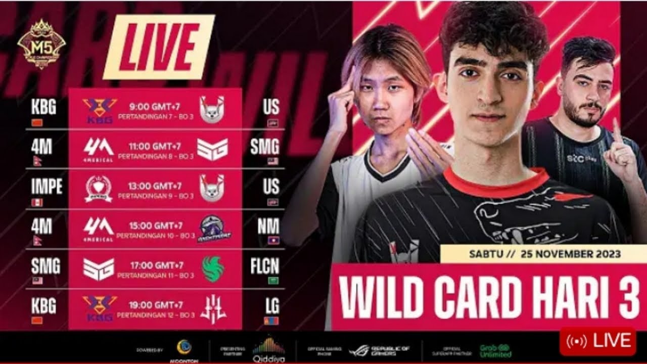 ZG GAMING LIVE | M5 WORD CHAMPIONSHIP | MLBB ESPORT