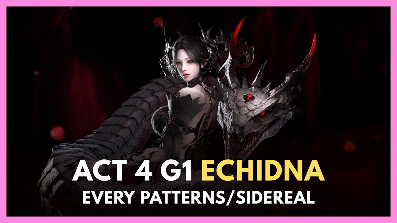 [Lost Ark] Act 4 Gate 1 Echidna Complete Guide Under 10 Minutes