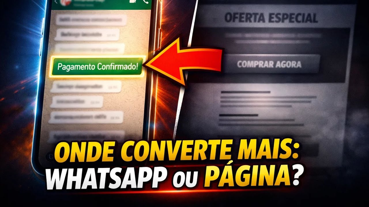 WhatsApp ou Página de Vendas: qual converte mais clientes?