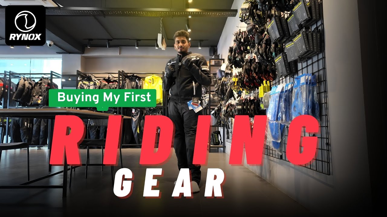 Buying My First Riding Gear! | Rynox Jacket, Pants & Gloves | Chennai OMR Store Tour ​⁠@HashtagKC