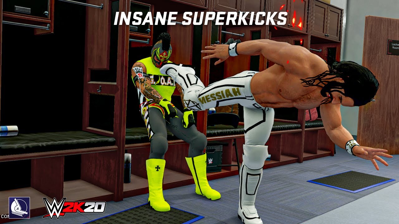 10 Insane Superkicks In WWE 2K20